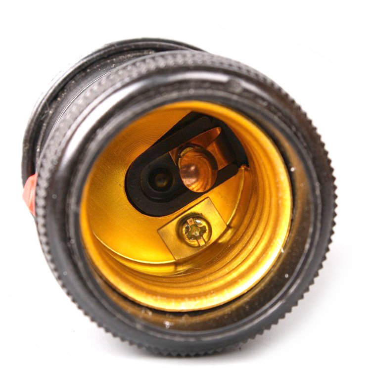 管接带开关灯头螺口灯头罗口灯头罗口灯座e27灯头600只/箱-阿里巴巴