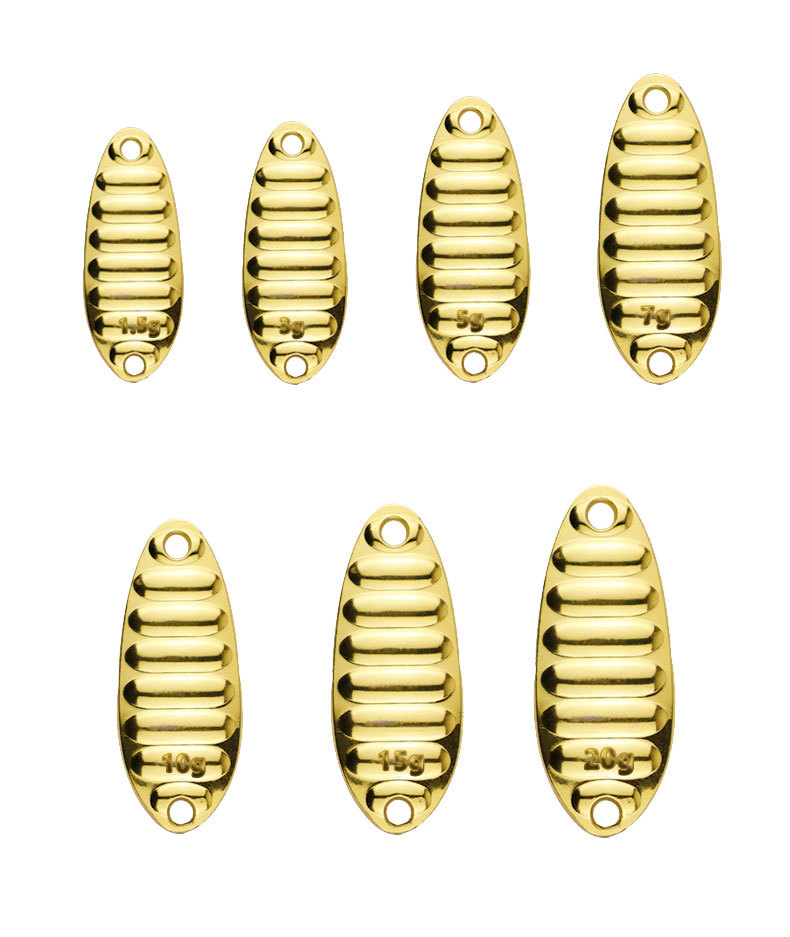 the brave平振路亚亮片定制金属平震路亚饵马口米翘嘴黑鱼白条鲈