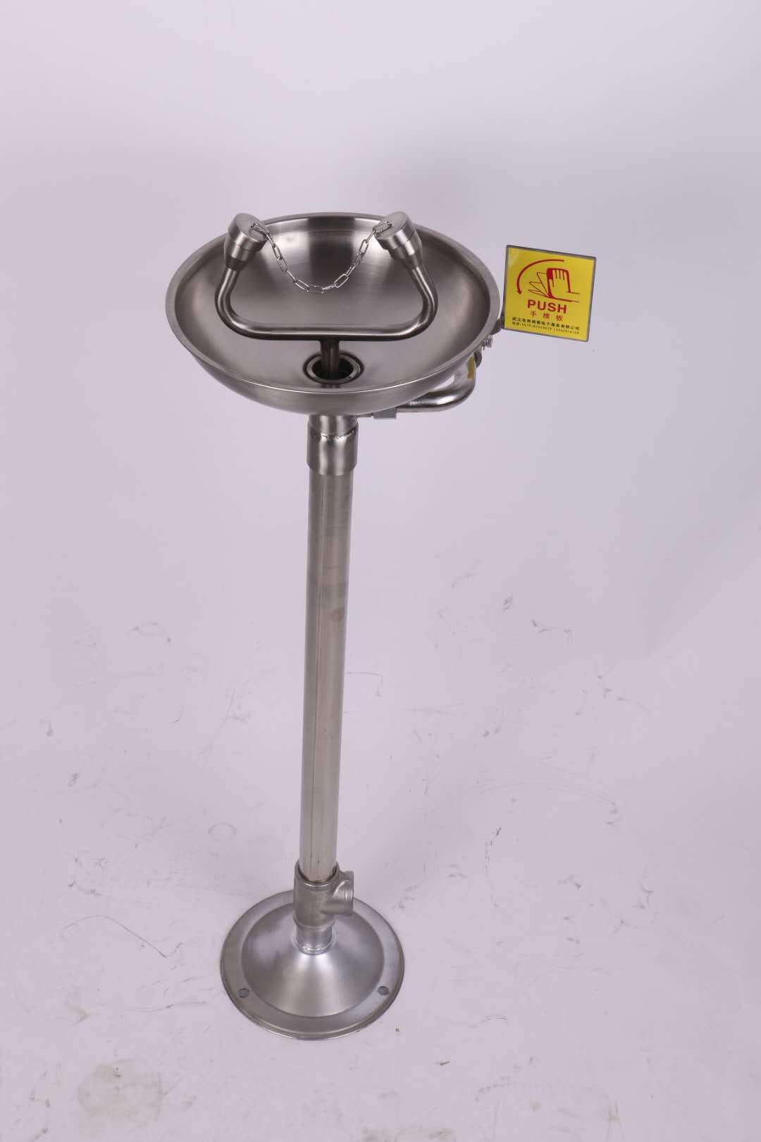 304不锈钢立式洗眼器简易式复合式紧急洗眼装置工厂验厂验收包过