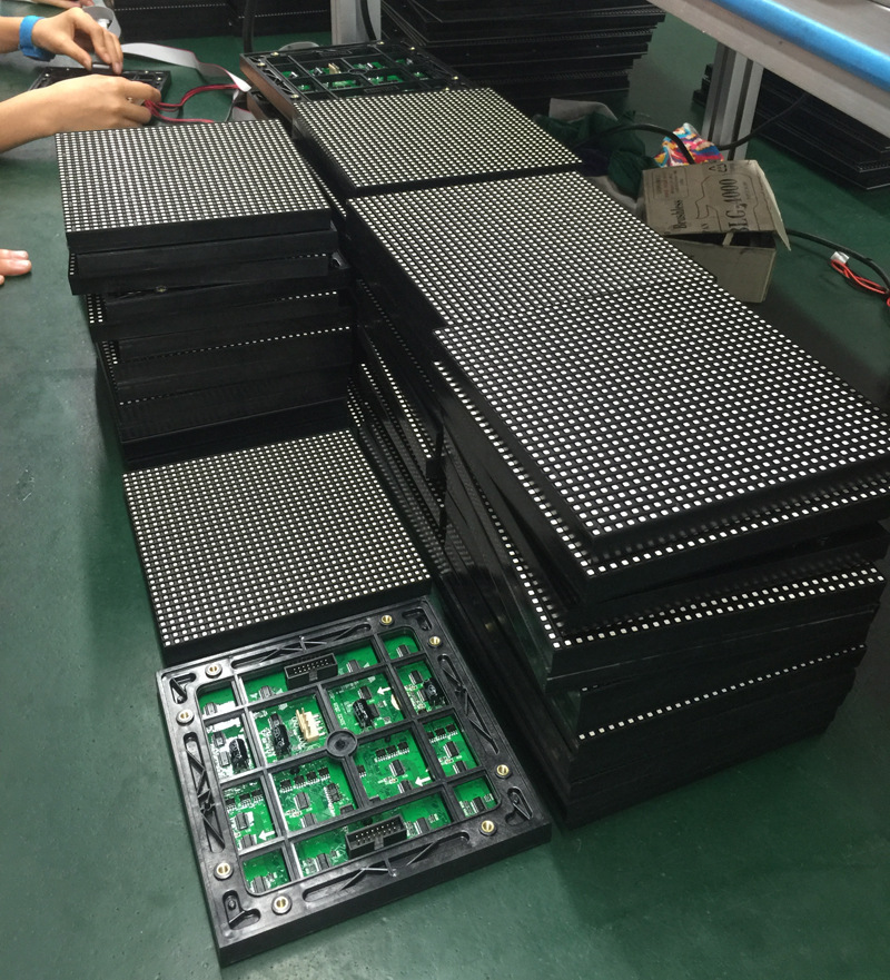 户外led显示屏单元板 表贴三合一p6全彩led单元板