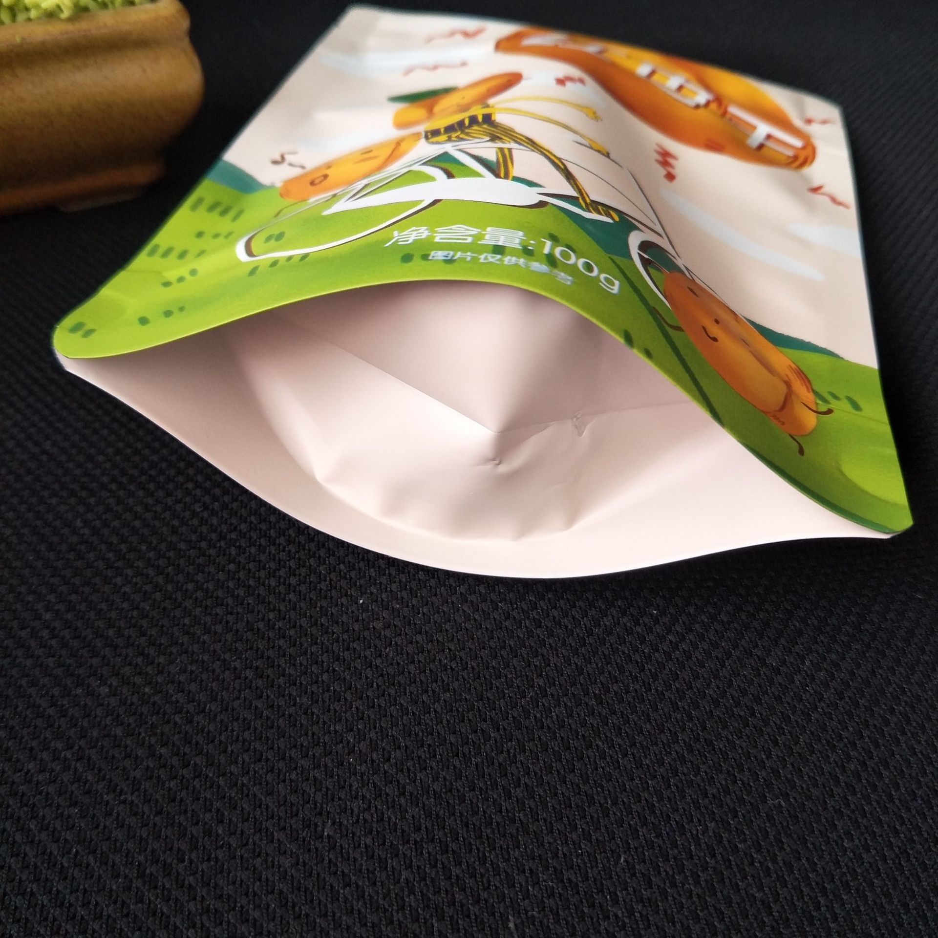 定制塑料食品包装袋 杏干果蔬镀铝自立自封袋 密封休闲零食包装袋