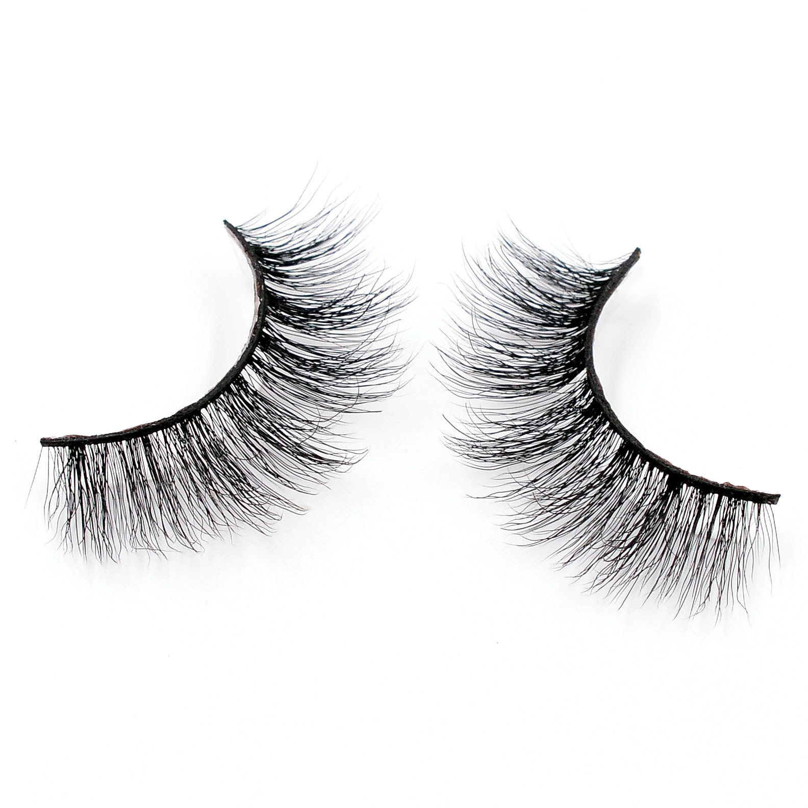 工厂5d-116水貂毛假睫毛 自然多层卷翘舒适眼睫毛支持包装定制