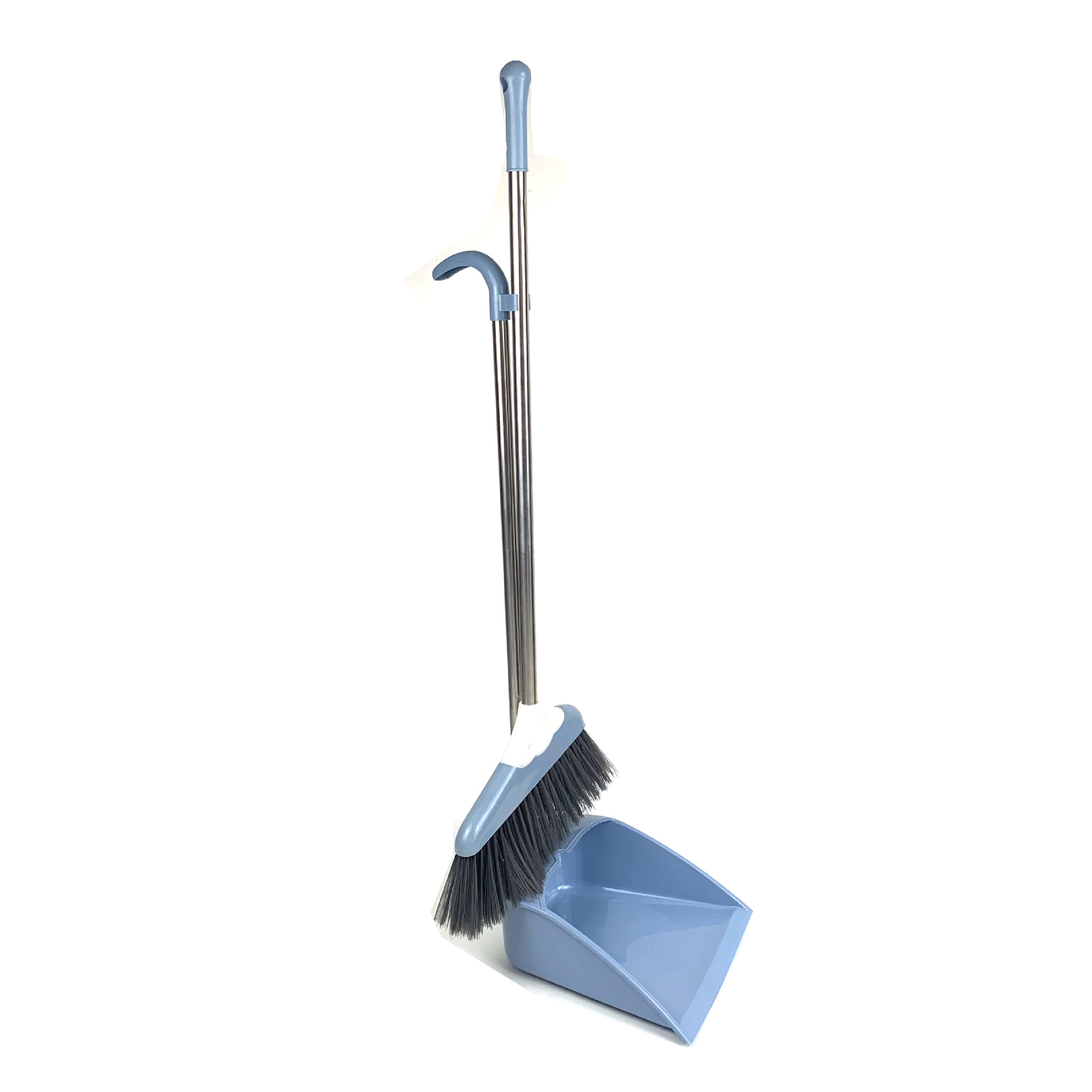 扫把簸箕套装家居扫帚塑料清洁刷毛挂齿设计地板扫帚批发