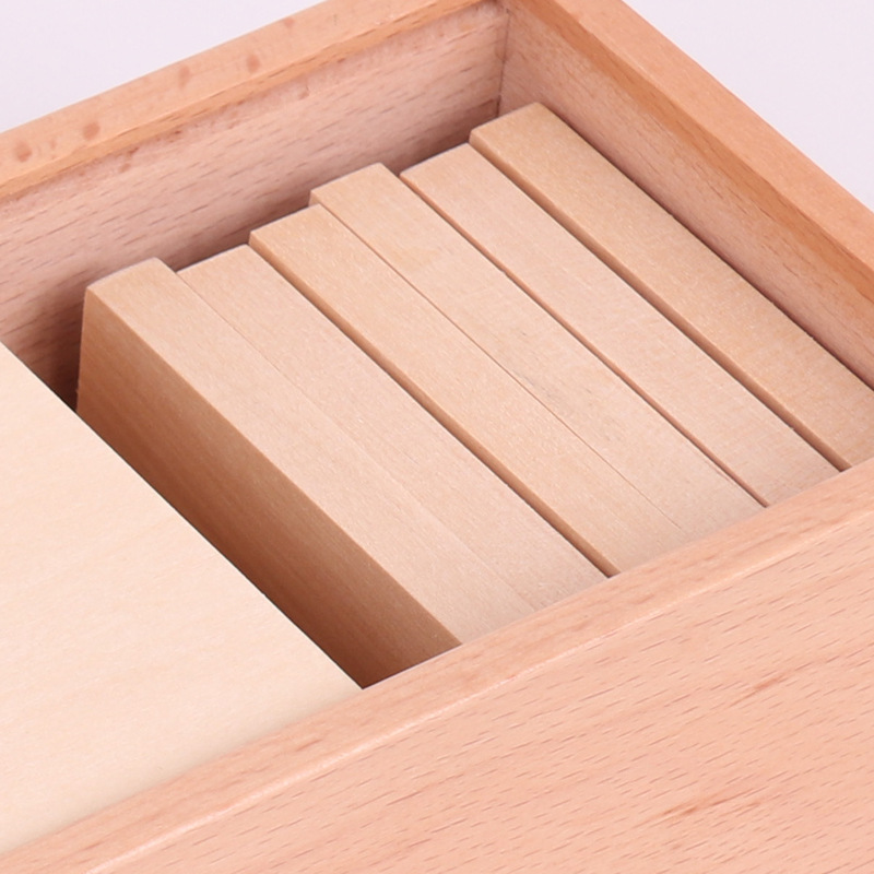 专业版蒙氏感官类教具儿童专业版蒙台蒙特梭利重量板幼儿园早教