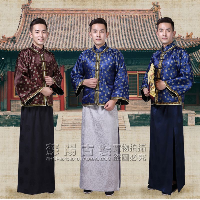 大宅门红高粱民国管家服装师爷服富商老爷员外服阿哥服地主服古装