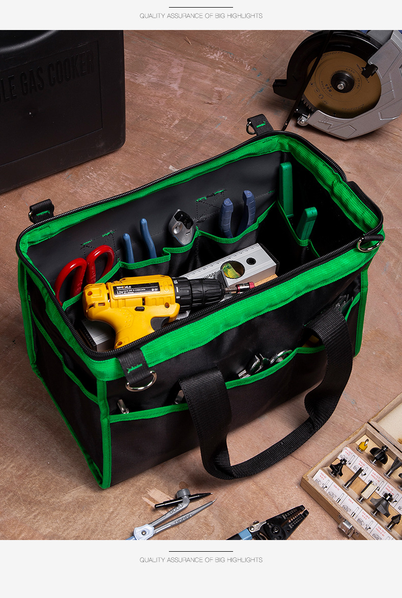 腰包小包帆布专用维修多功能耐磨便携维修安装木工手提电工工具包