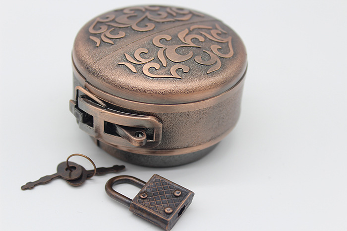 厂家直销塑料包盖挂锁五斤陶瓷玻璃酒瓶装饰防透气酒坛锁扣卡扣-阿里