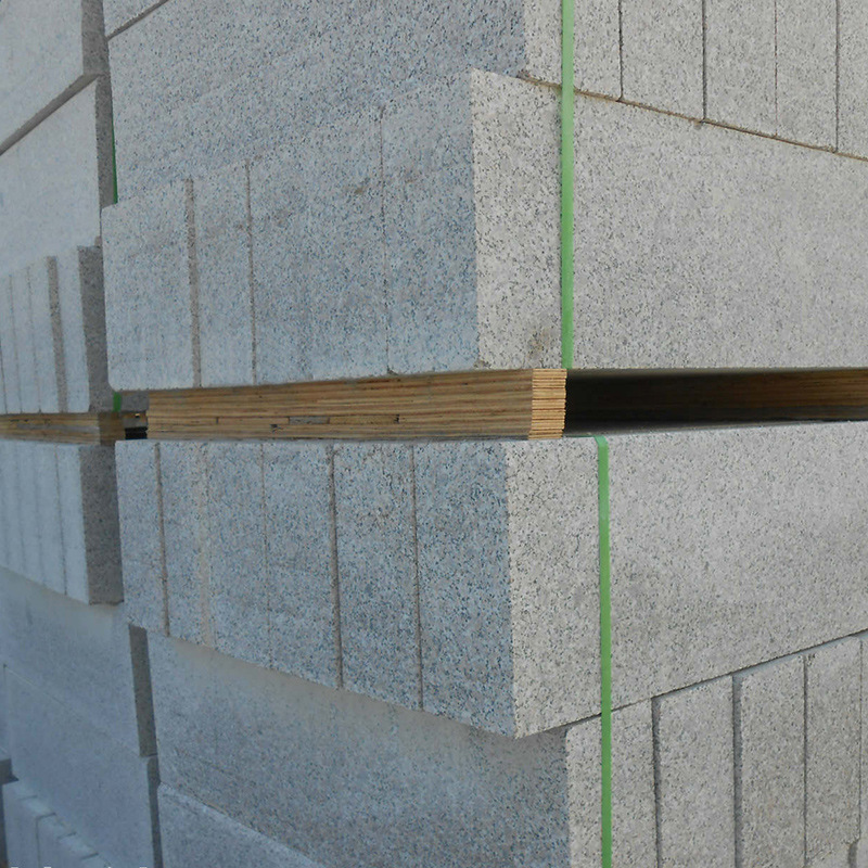 现货批发五莲花路缘石政府工程公园小区路边建设大理石路牙石