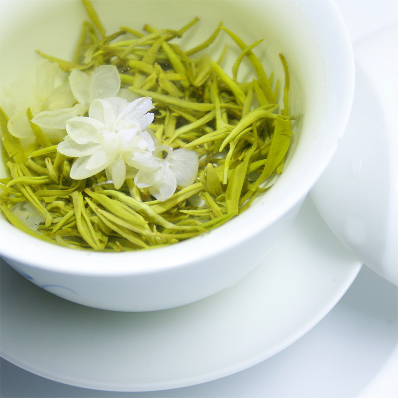 g维君茉莉花茶新茶浓香型四川春茶小白毫散装