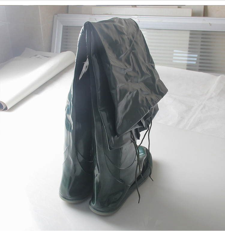 厂家供应雨季防护pvc材质高筒插秧靴长筒轻便插秧鞋 防水防滑透气