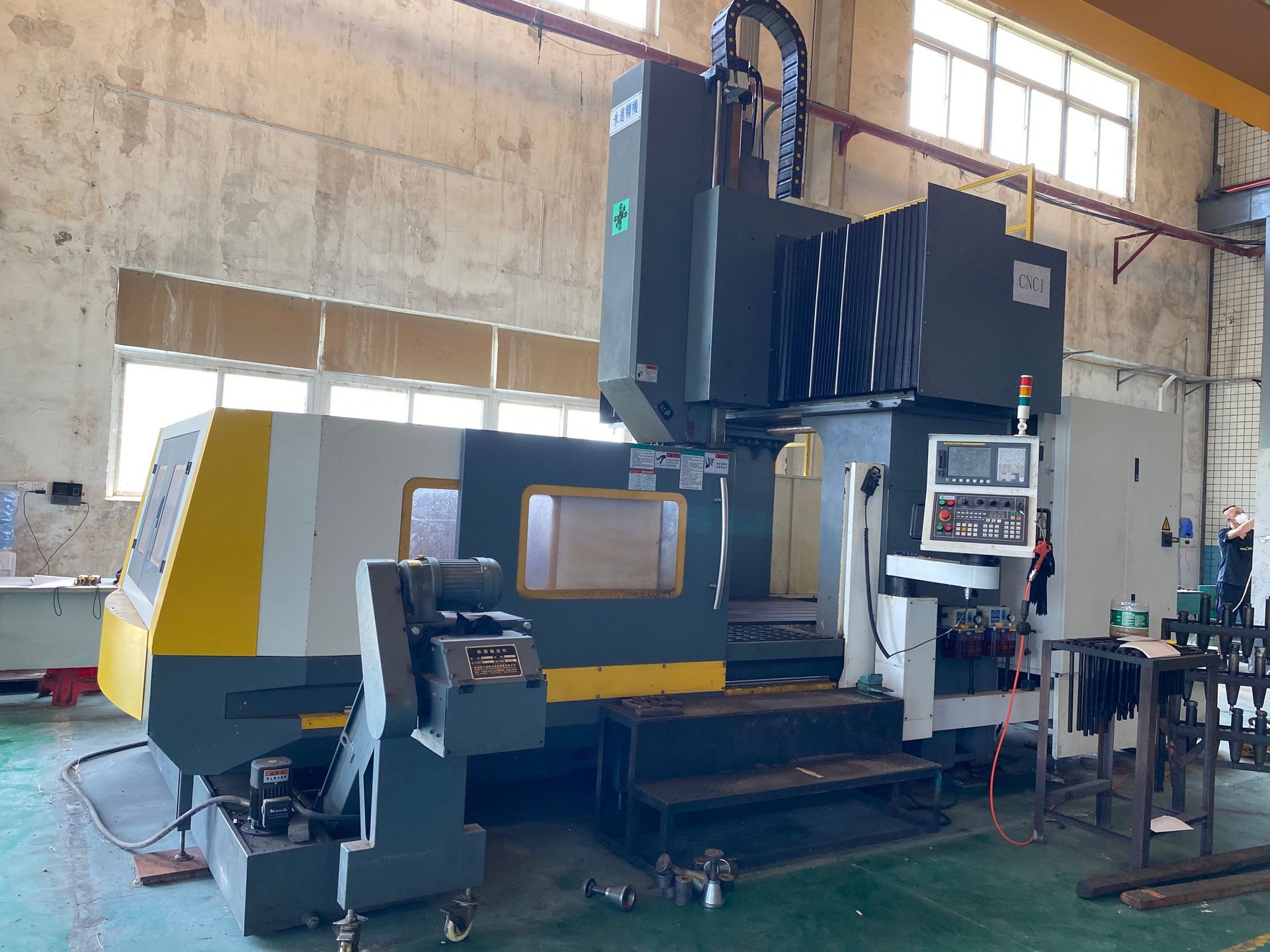 工厂转让供应龙门加工中心机床大型龙门加工中心高精度重切削