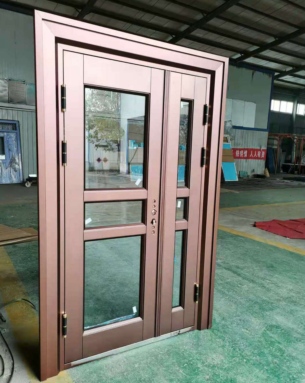 银利来楼宇单元门 进户可视对讲门 防尾随门 质量保障