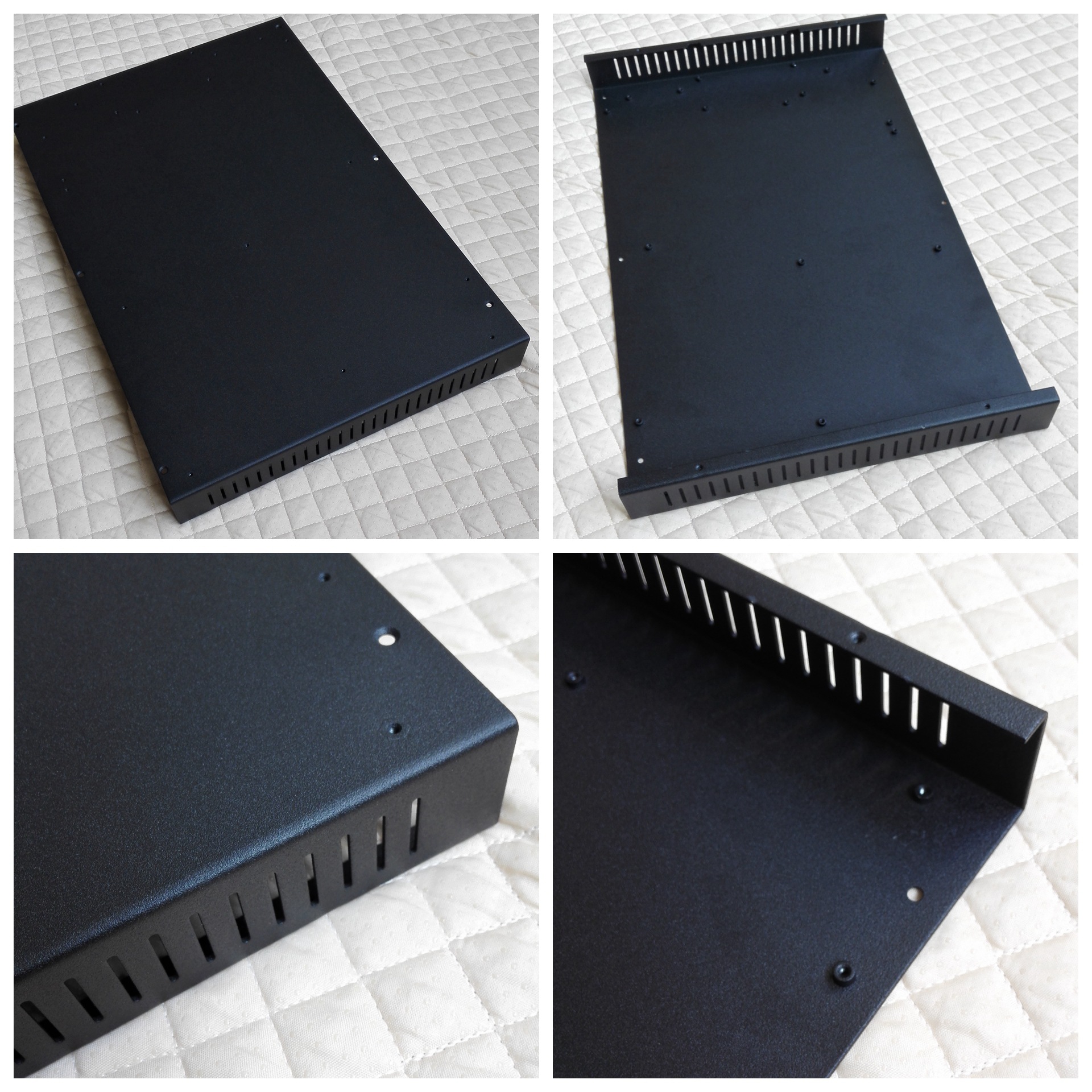 批量生产铁钣金件的表面处理五金面板金属配件烤漆喷漆加工