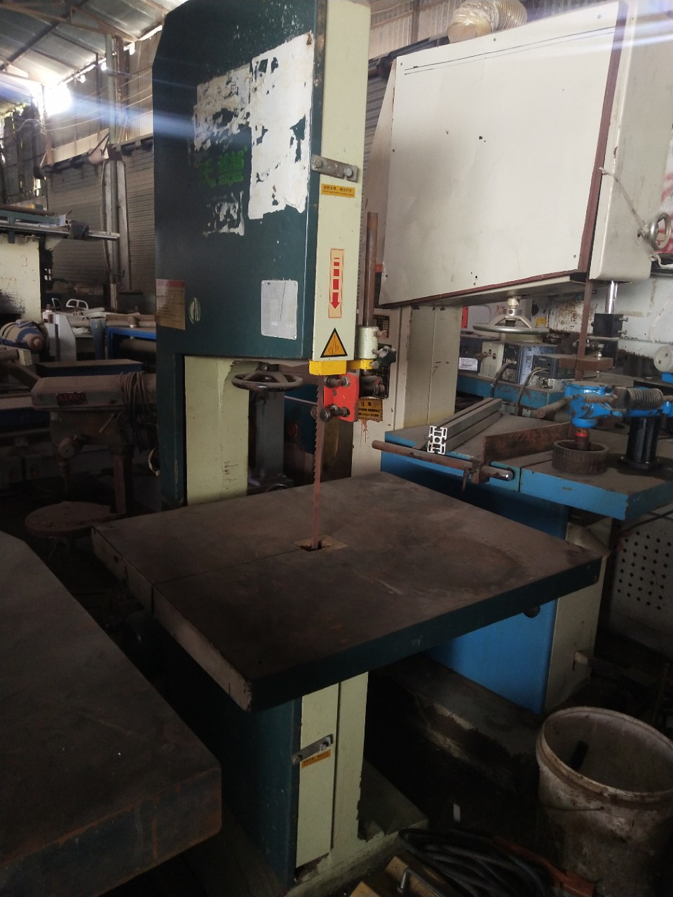 二手马氏带锯机mj346a细木带锯机