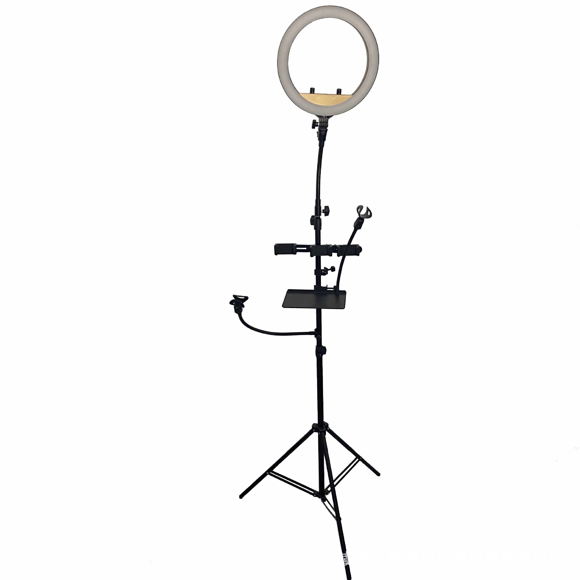 手机直播支架带补光灯拍照自拍抖音神器专用全套设备多功能三脚架