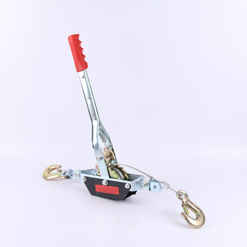 双钩手板牵引器 五金工具手动锻造紧线器钢丝绳紧绳器 卡线器