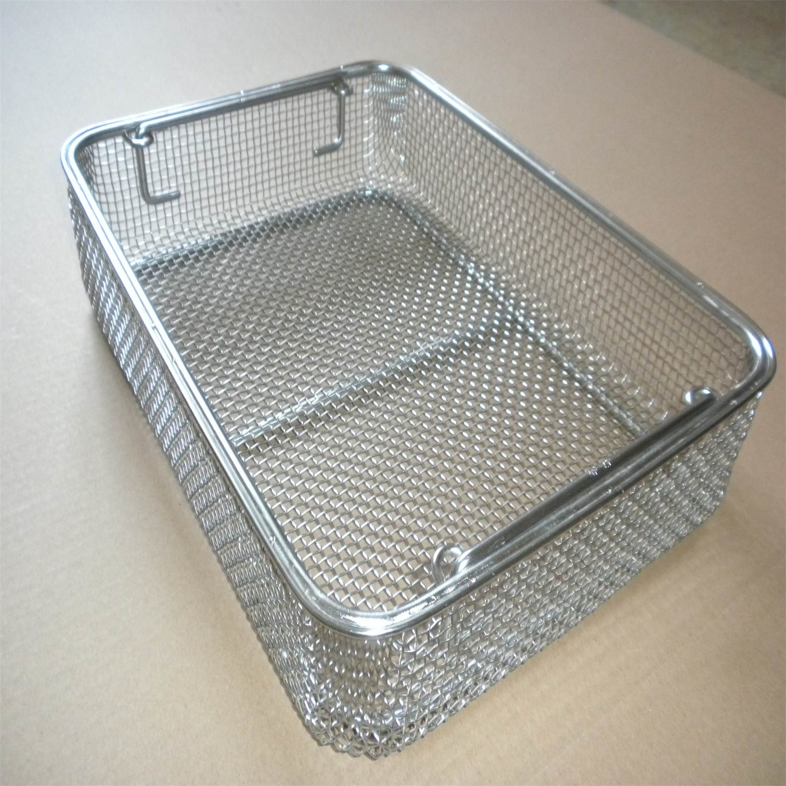 三银不锈钢消毒筐 网筐网篮厂家 304l消毒筐 器械消毒筐清洗筐