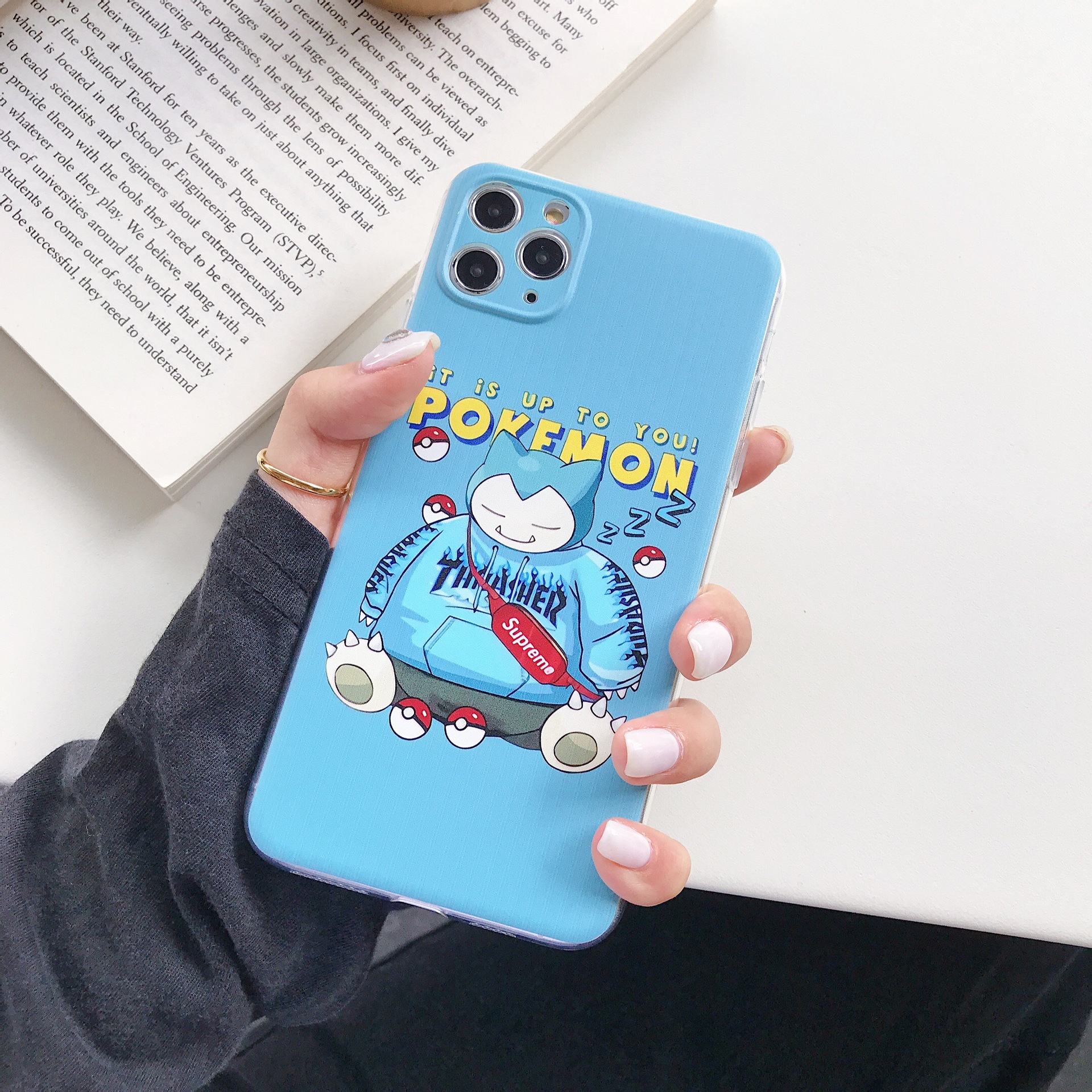 魅族卡通m15潮杰尼龟pro7plus防摔可爱15plus女软壳note6手机壳男