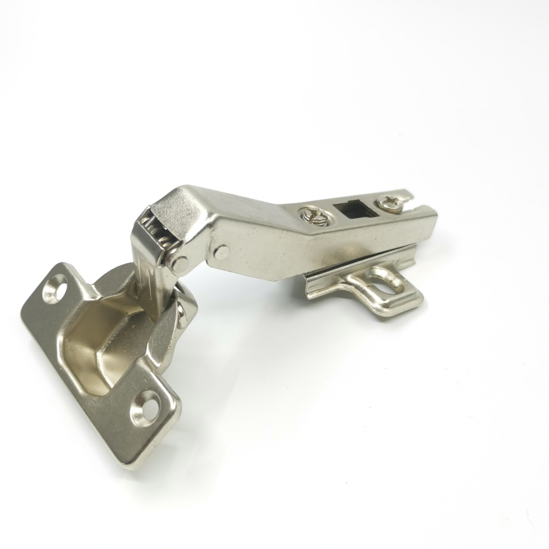 厂家批发45度普通铰链特殊转角柜门铁铰链不锈钢五金配件