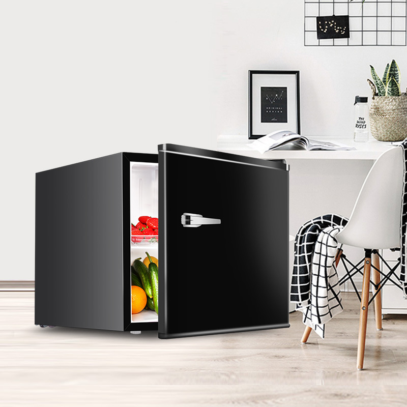 hicon/惠康 bc-50冰箱家用单门小型冰箱迷你复古带把手化妆品冰箱