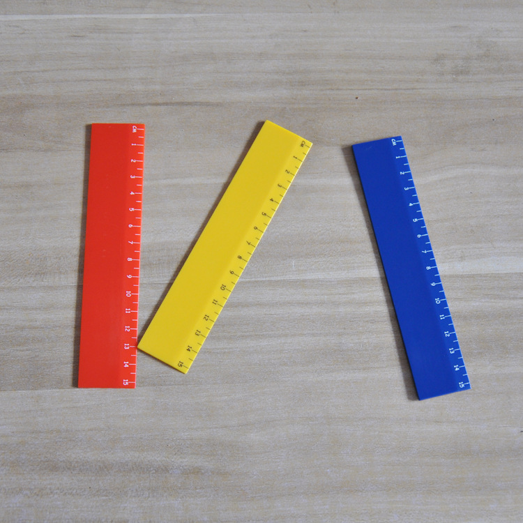 15厘米直尺15cm刻度直尺绘图尺子15厘米长直尺赠品礼品logo可定制