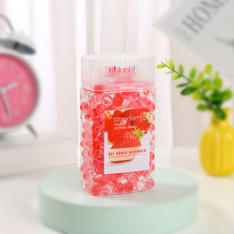 Transparent Crystal Perfumed Bead Air Freshener Aromatherapy Indoor Toilet Deodorant Wardrobe Aromatic Factory Wholesale