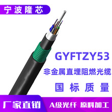 GYFTZY53-4B1非金属中心加强地埋铠装 低烟无卤阻燃 4芯直埋光缆