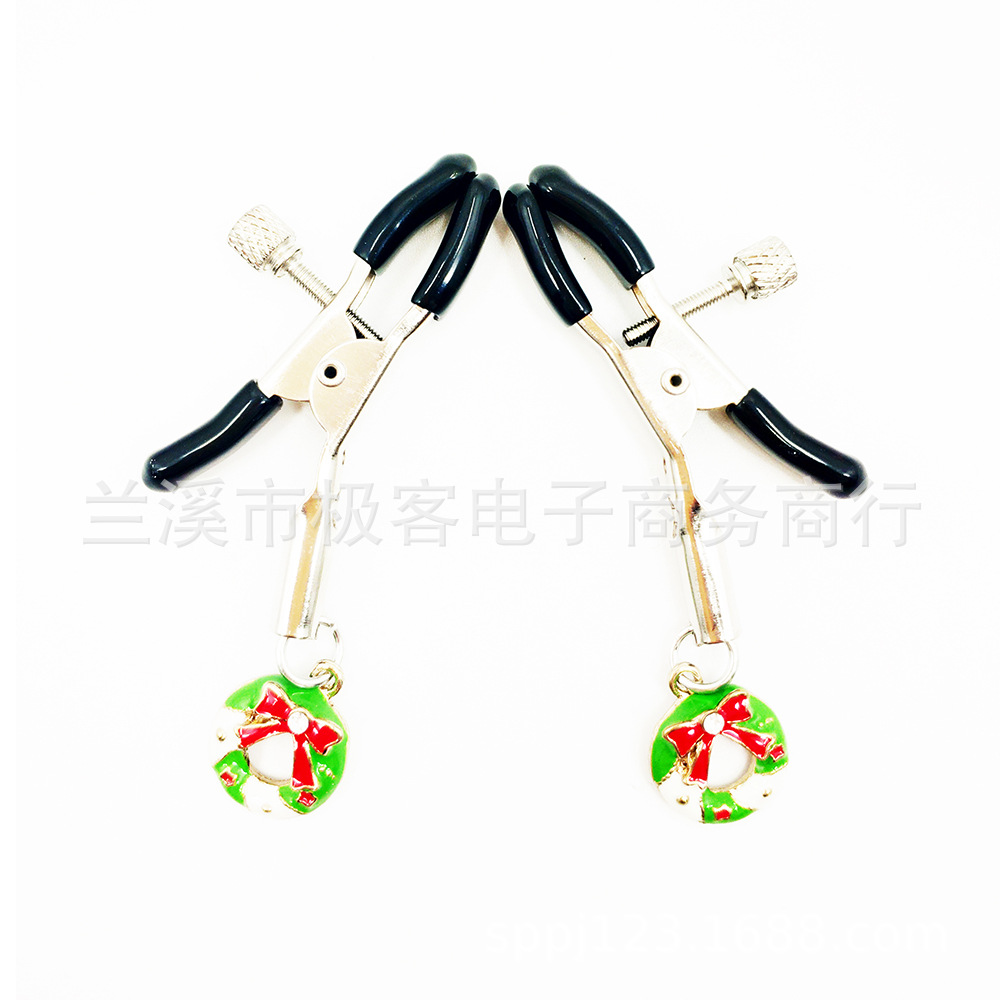 445sm创意蝴蝶结乳夹 成人情趣用品调情玩具 女用咪咪