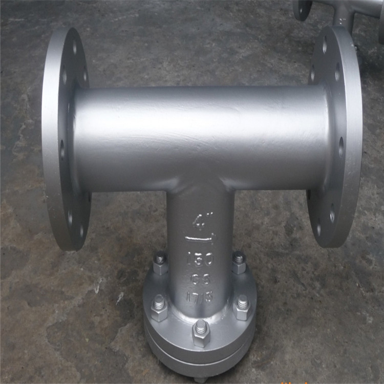 str-16c   dn80法兰式t型过滤器 自力式过滤器 昆明阀门经销商