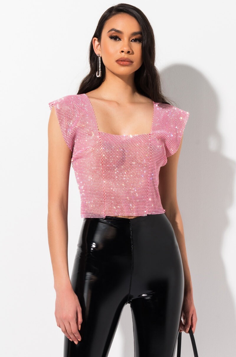 欧美2020爆款性深v领背心女镂空半透明漏肚脐上衣外穿