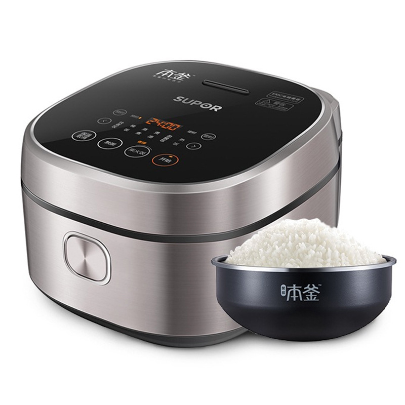 苏泊尔sf40hc45本釜电饭煲家用智能ih电磁加热4l饭锅多功能3-6人