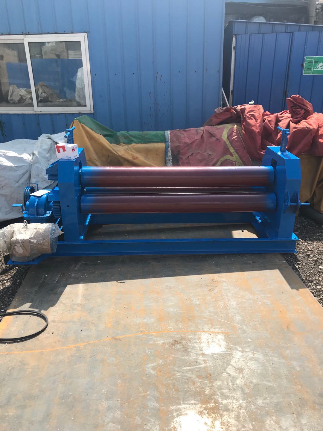 6*1600机械手动卷板机液压卷板机 三辊卷板机 小型卷板机薄板卷板