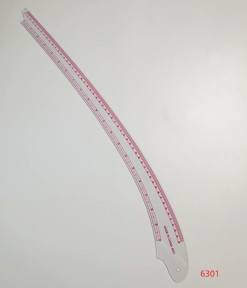 放码多功能尺服装制版裁剪尺袖笼尺曲线尺套装划线轮拼布尺子组合