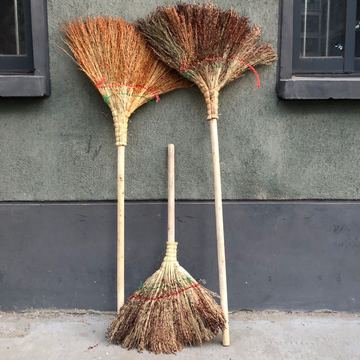 农家自制笤帚高粱苗扫把高粱扫把工厂家用老式笤帚保洁用品