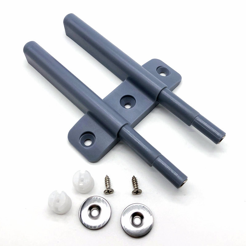 双头飞机型缓冲器 柜门橱柜免拉手反弹器 橱柜缓冲器自弹阻尼器