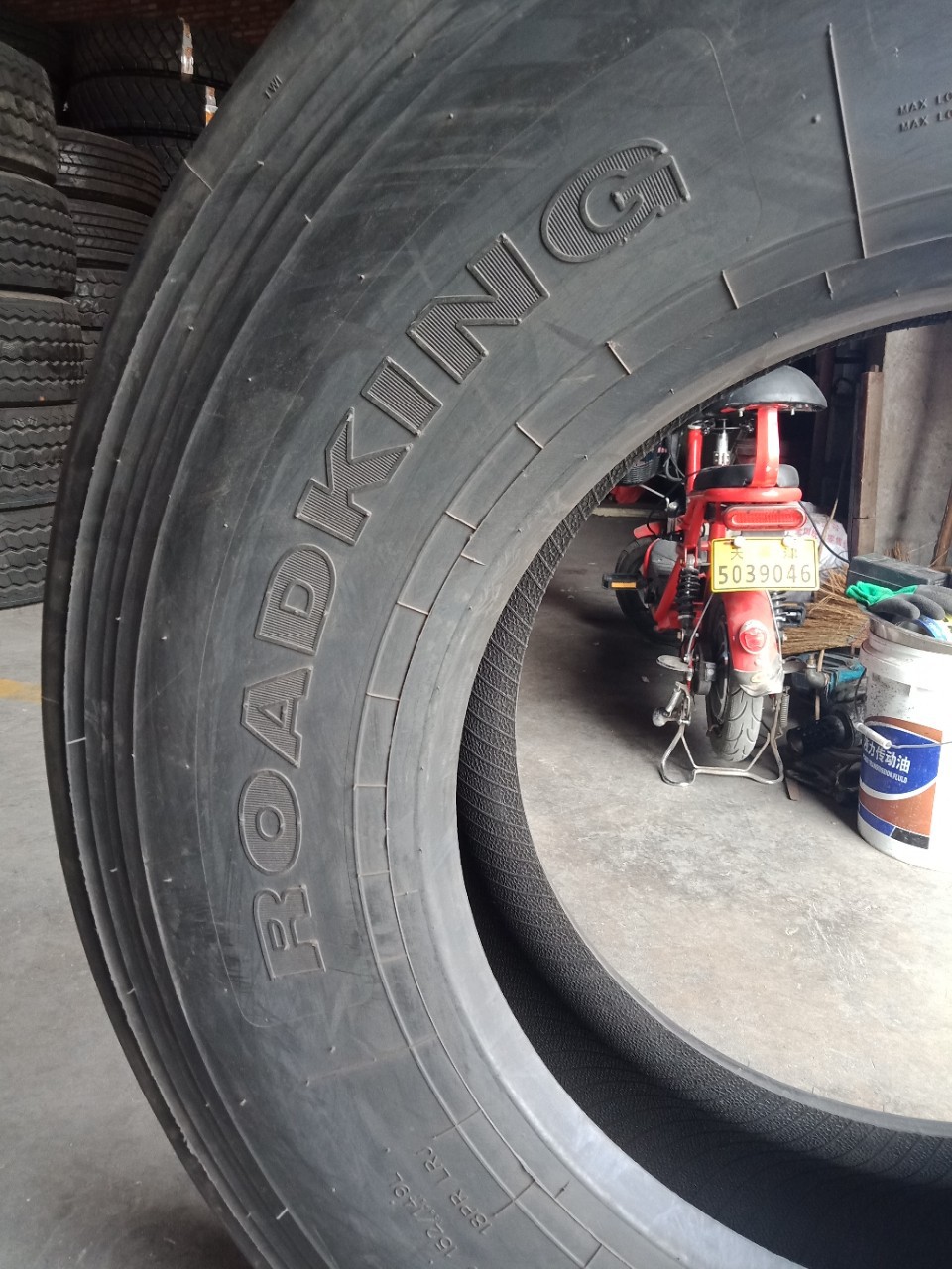 路得金货运中长途高速轮胎 12r22.5 ra556 18pr