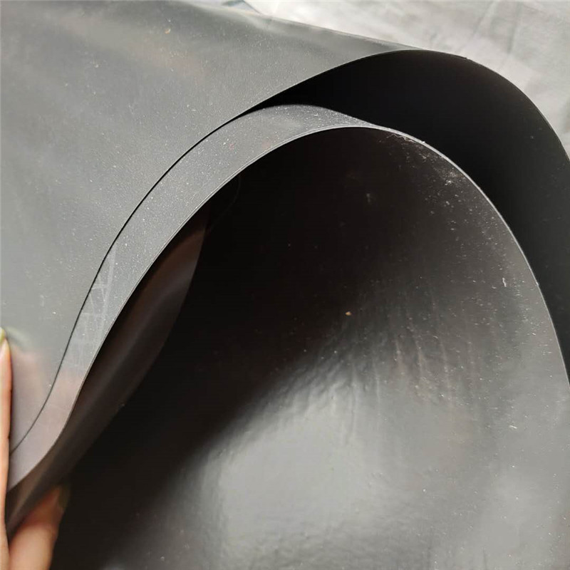 土工膜黑色塑料薄膜防渗膜鱼塘专用养殖防水膜蓄水池防水布藕池
