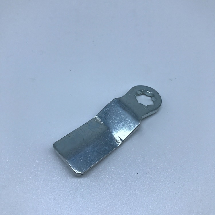 锁具配件:705-5折弯锁片,弯锁舌,内定位锁片,钢栓5mm