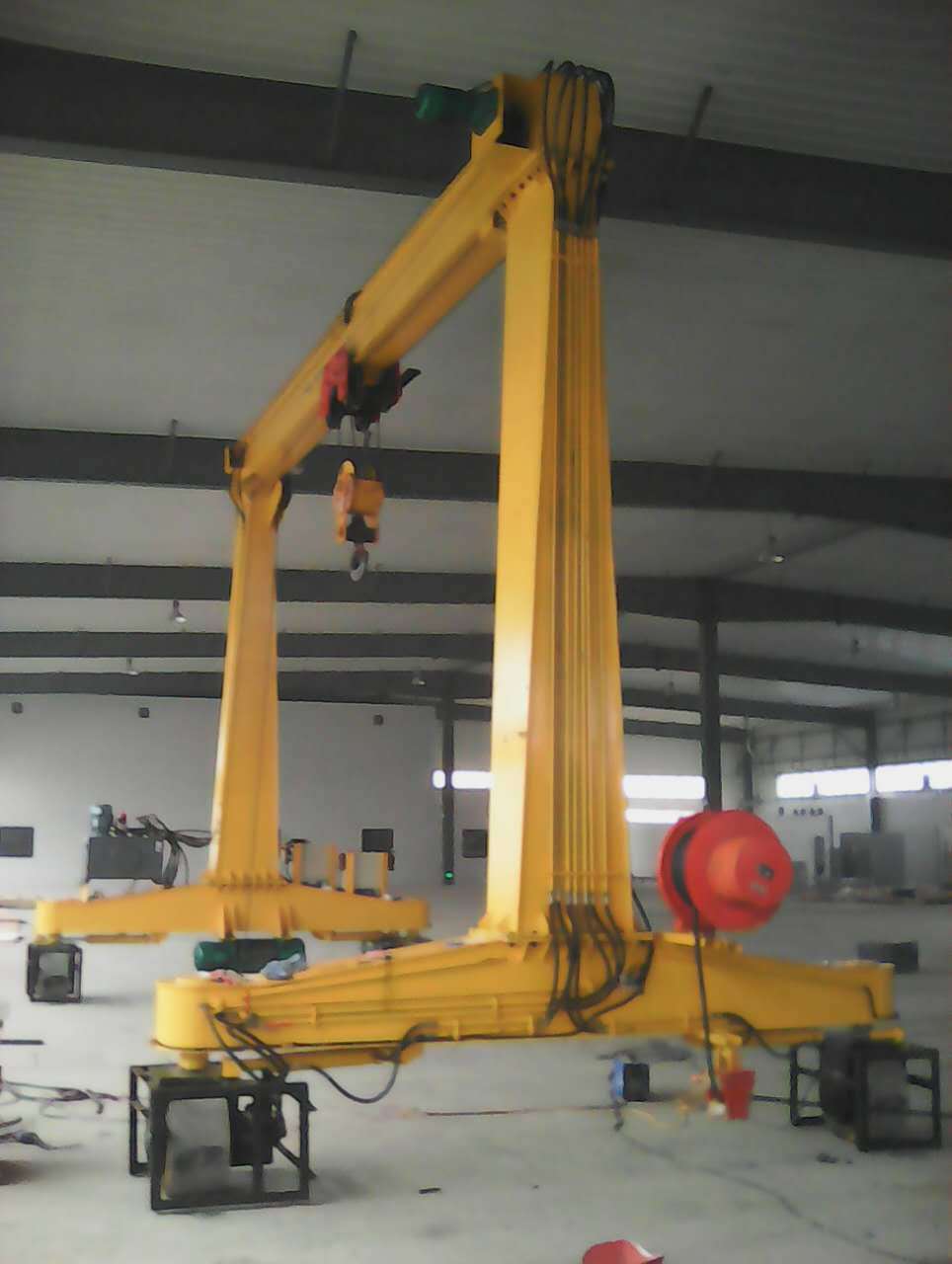 5t轮胎式龙门吊厂家江苏轮胎吊5吨龙门吊价格好品质选江苏靖起