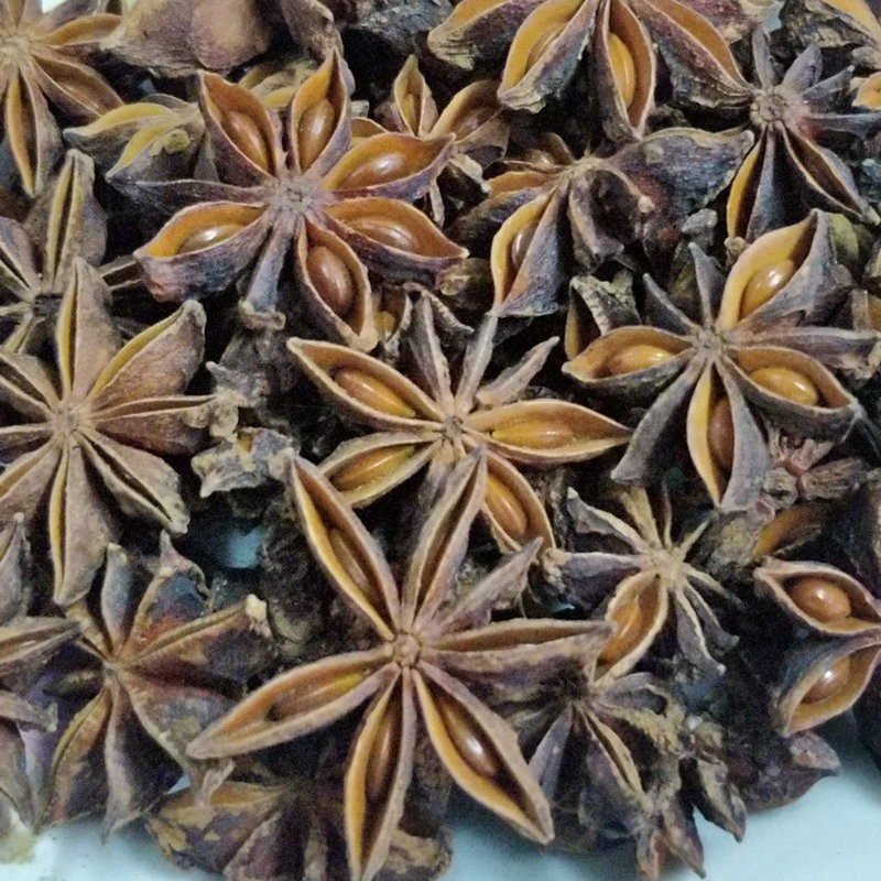 大红八角瓣无硫八角碎卤菜炖肉调料火锅底料调味香料批发