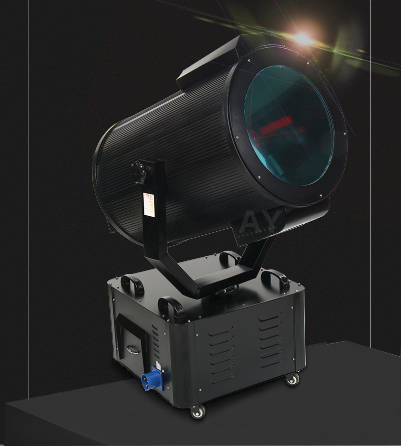 户外空中玫瑰探照灯夜空扫描氙气空中大炮楼顶亮化防水一束光射灯