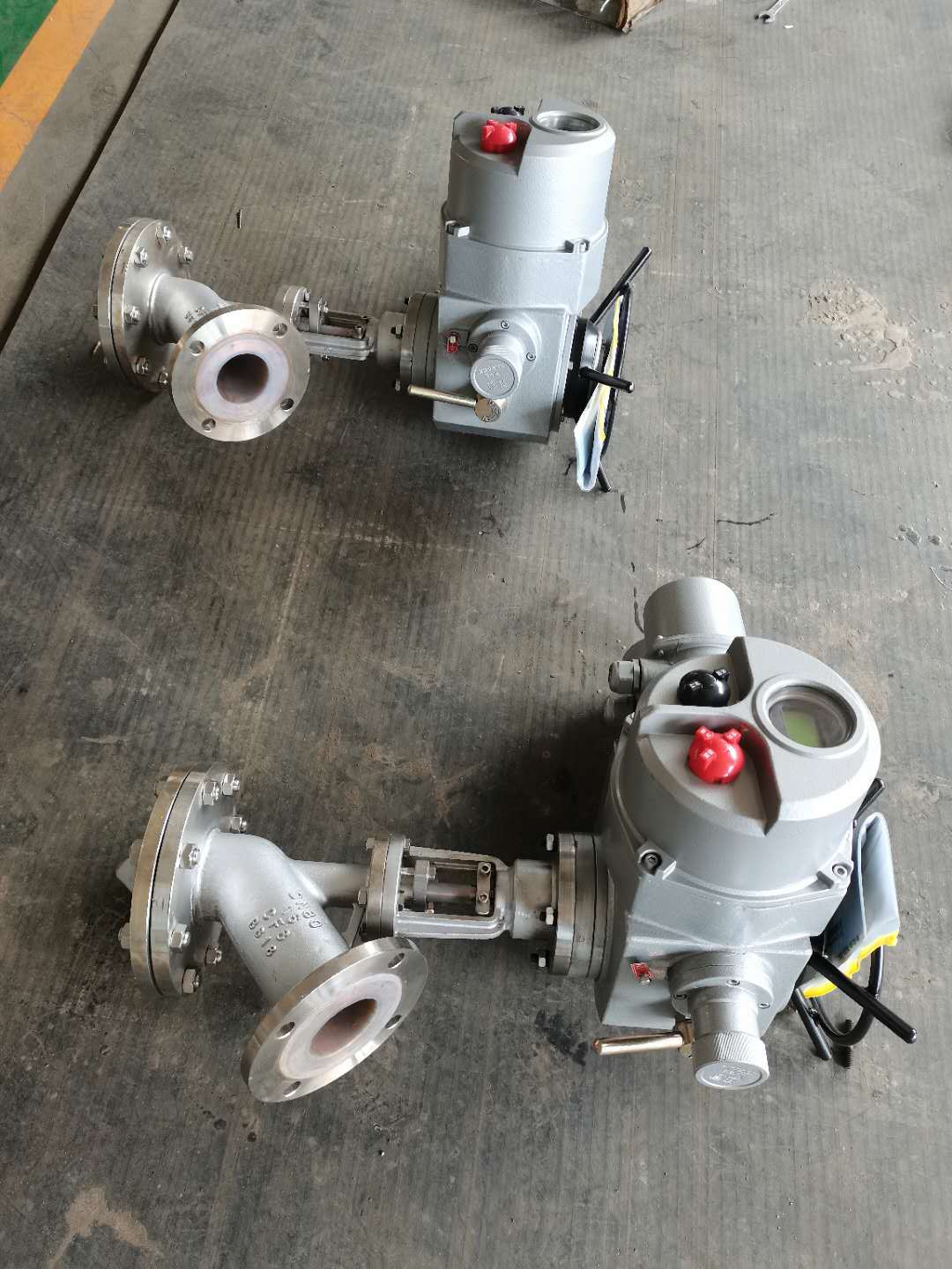 电动衬氟放料阀 调节型电动上展式放料阀 不锈钢下展式电动放料阀