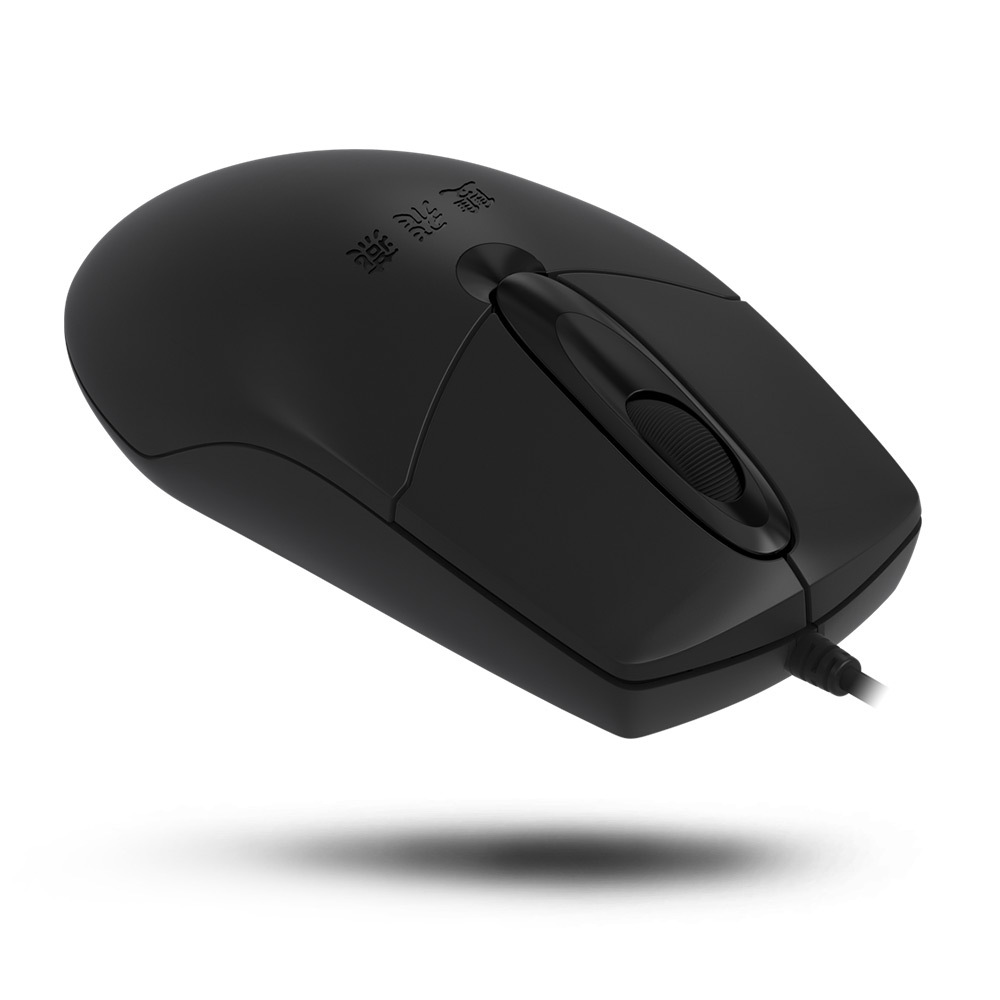 双飞燕wm-200有线鼠标大静音办公家用游戏usb笔记本台式电脑