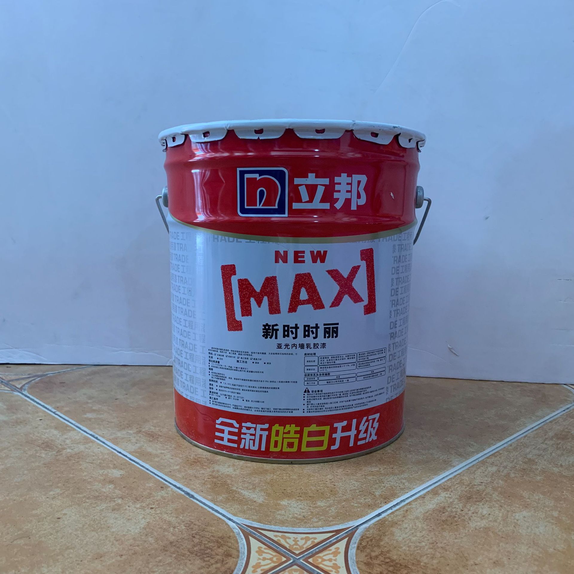 新时时丽 内墙乳胶漆  墙面漆时时丽乳胶漆17l漆涂料