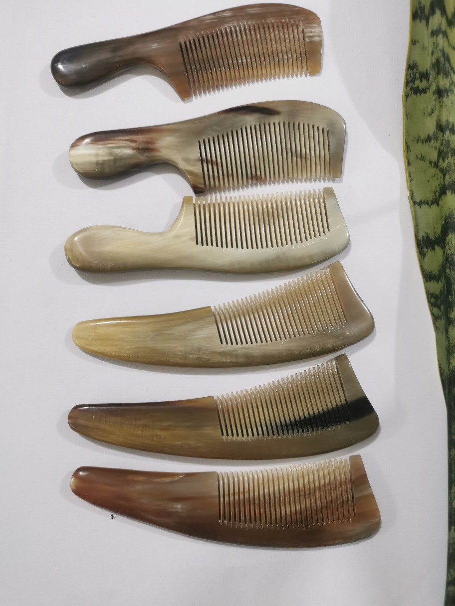 纯牛角梳子