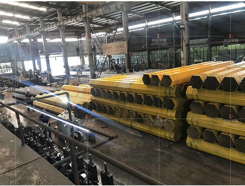 厂家直供 排栅管 架子管 焊管 声测管 黄油 红油 建筑脚手架钢管