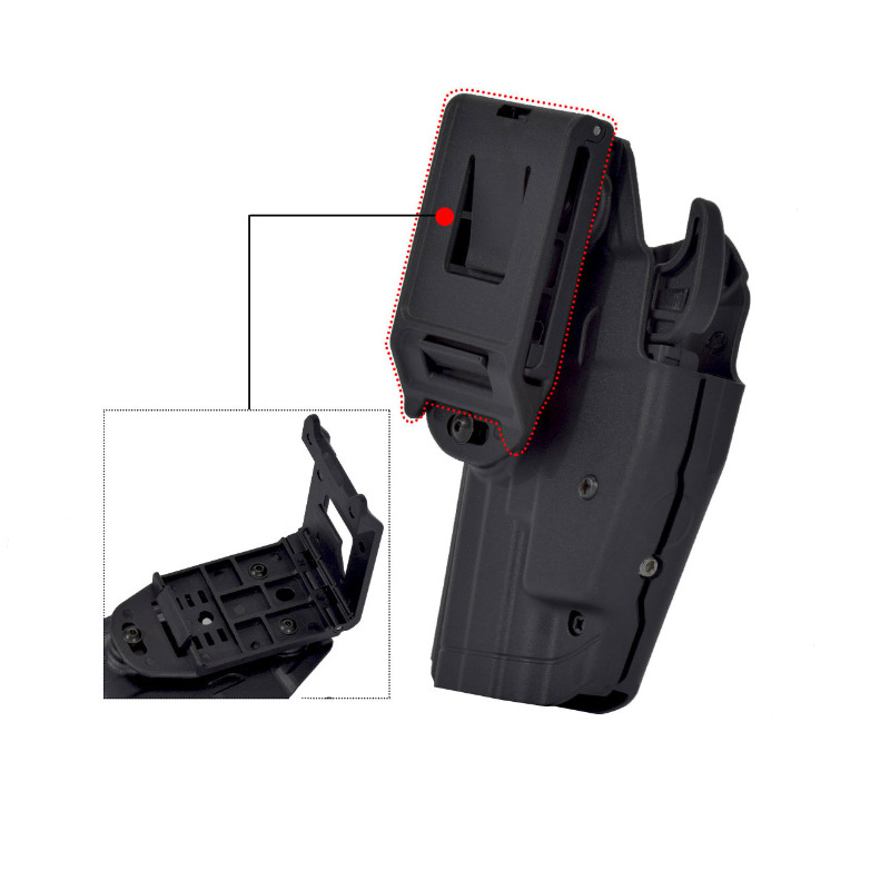 塑钢p1快拔枪套格洛克g17腰部快拔套m921911 p226战术579枪套厂家