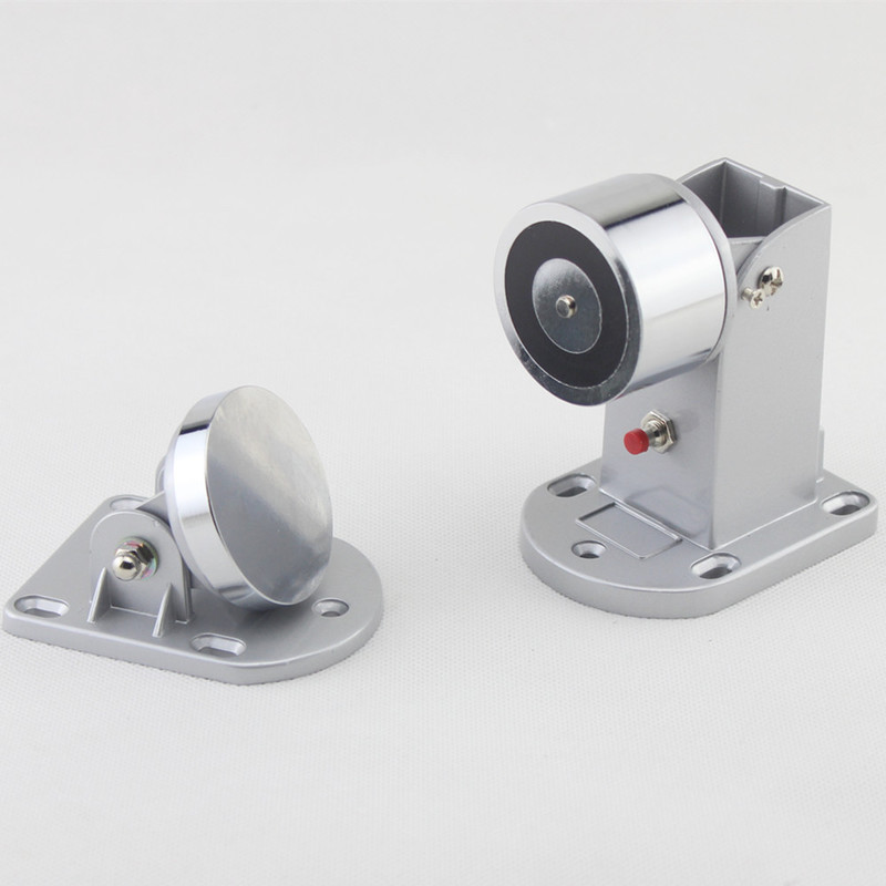 消防小直径电磁门吸 12v 通电上锁 断电开锁 60公斤 吸力锁 电磁