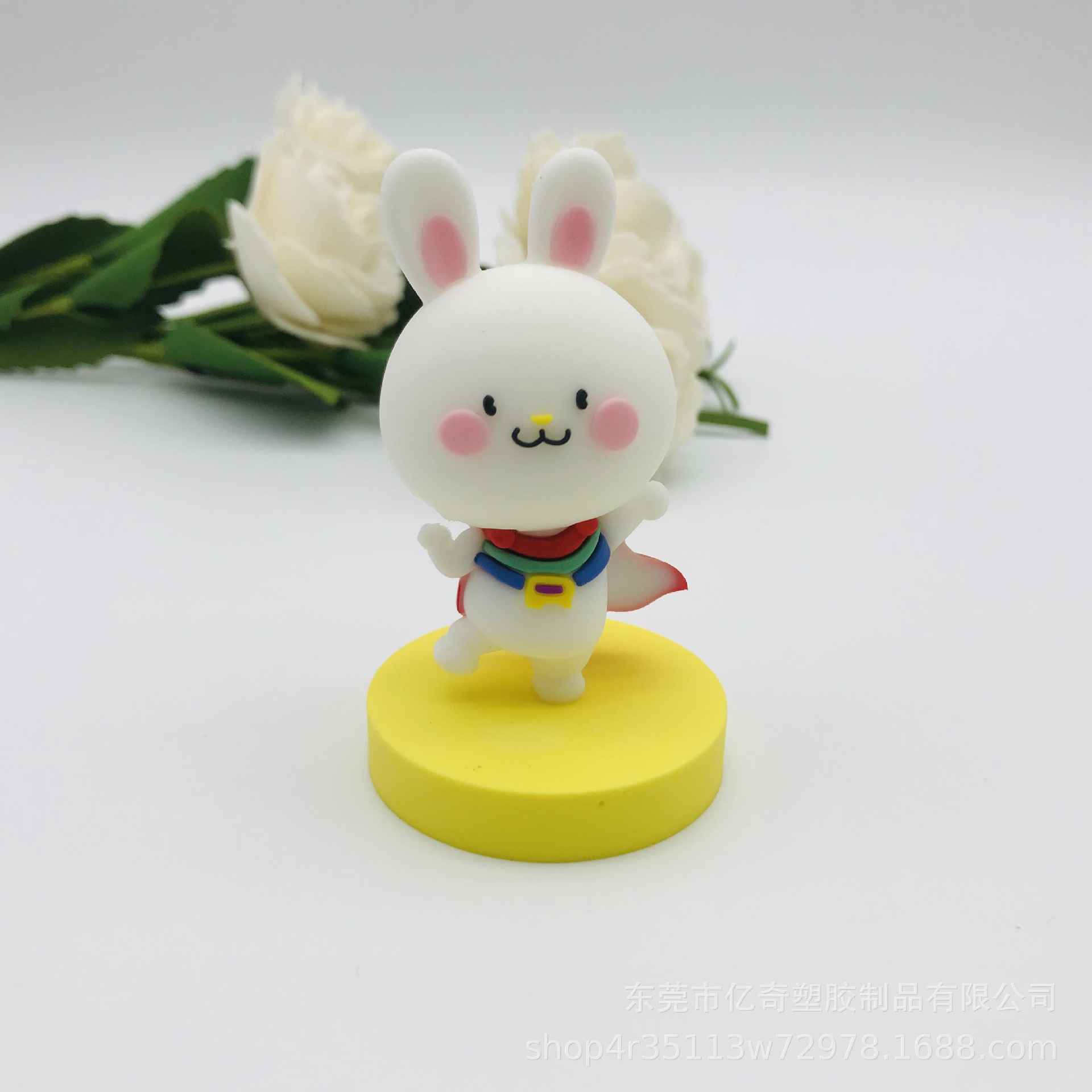 厂家定做卡通形象立体摆件 3d软胶pvc公仔钥匙扣挂件