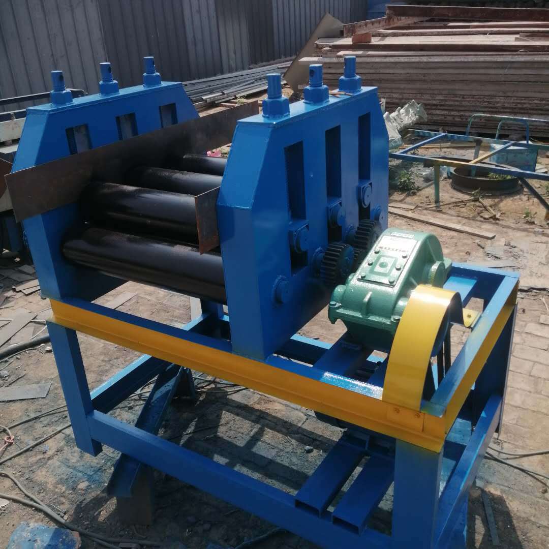 电动铁板开平机不锈钢校平机金刚网压平机铁皮整平机